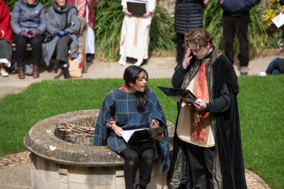 Teddy Hall Mystery Plays by John Cairns 27.4.19-90