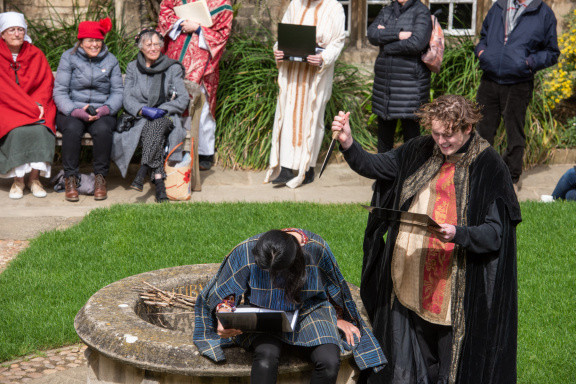 Teddy Hall Mystery Plays by John Cairns 27.4.19-92