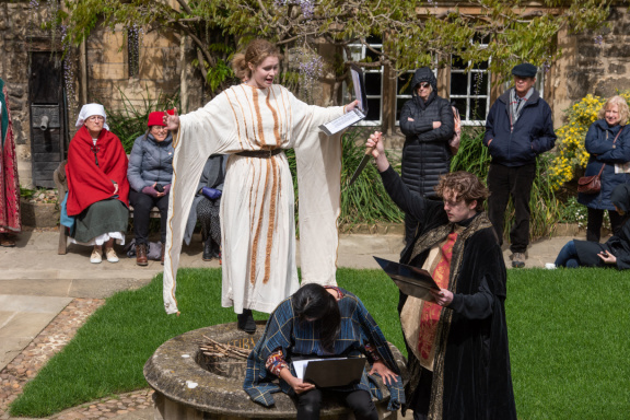 Teddy Hall Mystery Plays by John Cairns 27.4.19-93