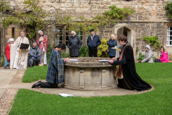 Teddy Hall Mystery Plays by John Cairns 27.4.19-95