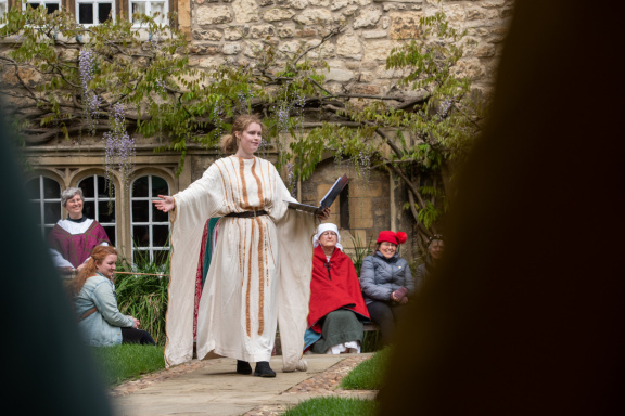 Teddy Hall Mystery Plays by John Cairns 27.4.19-96