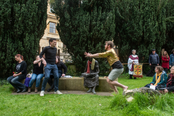 Teddy Hall Mystery Plays by John Cairns 27.4.19-122