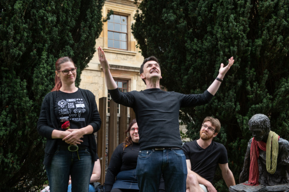 Teddy Hall Mystery Plays by John Cairns 27.4.19-125