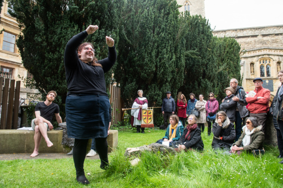 Teddy Hall Mystery Plays by John Cairns 27.4.19-127