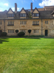 Side of Quad - small tress April 2024
