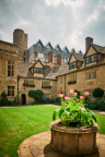 St Edmund Hall stock photography