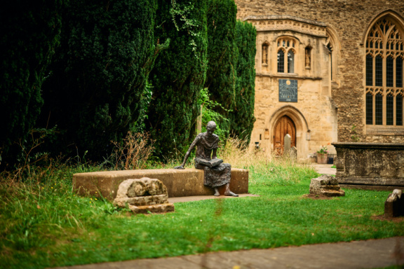 St Edmund Hall stock photography