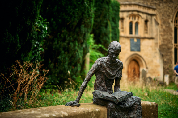 St Edmund Hall stock photography
