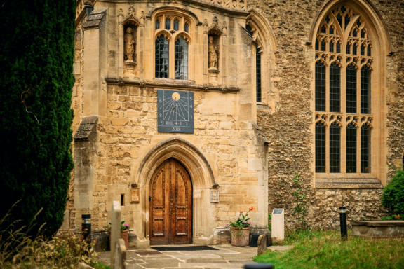 St Edmund Hall stock photography