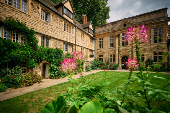 St Edmund Hall Summer Planting