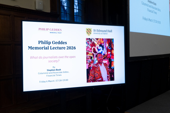 Geddes Lecture 2026